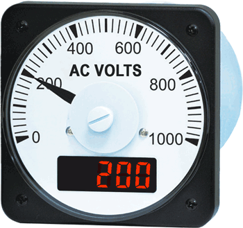 HLS-110DI AC Voltmeter Combo HLS-110DI AC Voltmeter Combo